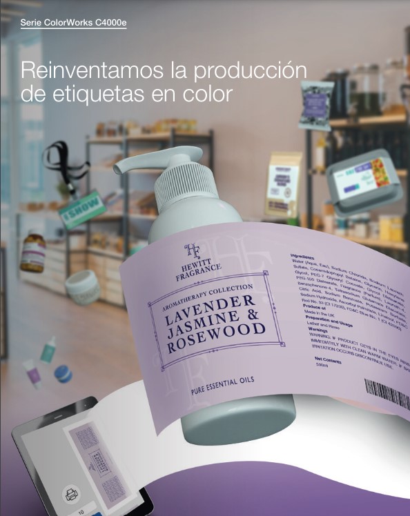  Folleto ColorWorks CW-C4000, Serie