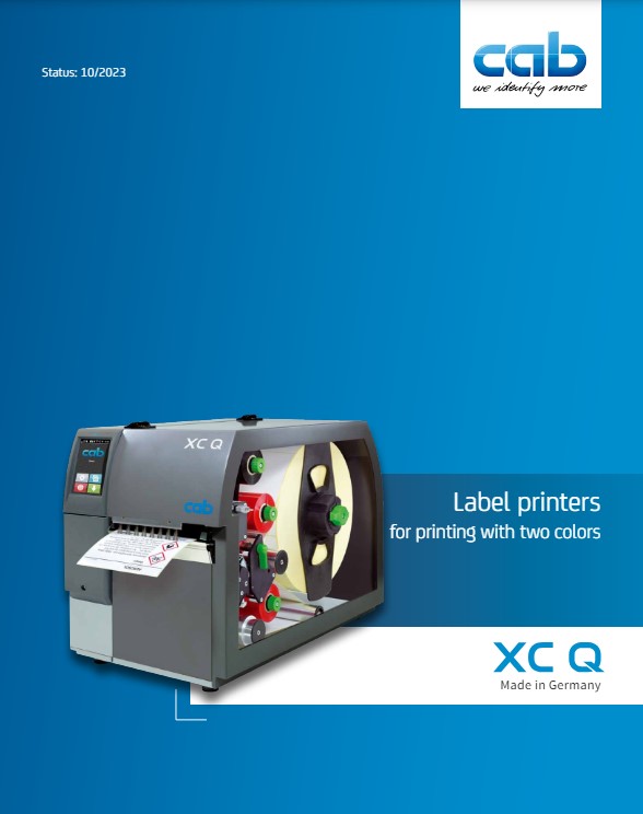 Folleto impresoras Cab XC Q