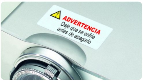 Etiquetar a color super adherente